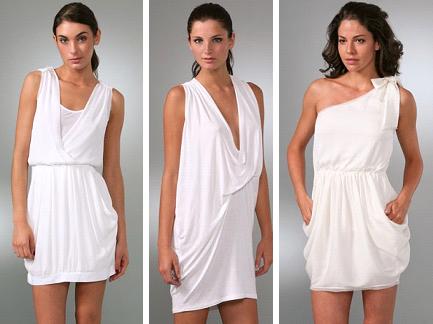 selena gomez dresses for sale. A.L.C. Mixed Dress, US$436; Riller amp; Fount Athens Draped Mini Dress, on sale